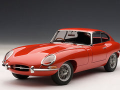 Jaguar E-Type Coupe Series I 3.8, Red, w/ Metal Wire-Spoke Wheels