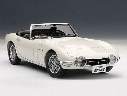 Toyota 2000GT Cabriolet, White