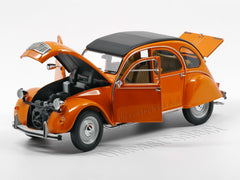 Citroen 2cv 1976 Orange Diecast 18th Minichamps 150111504