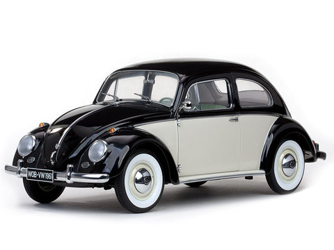 Volkswagen Beetle Saloon, 1961, Black & White Two-tone