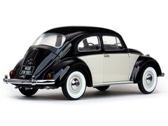 Volkswagen Beetle Saloon, 1961, Black & White Two-tone