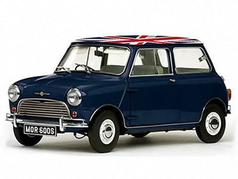 Morris Mini Cooper S, Trafalgar Blue w/ Union Jack Top (RHD), 1963