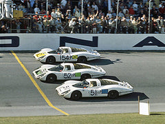 Porsche 907, 2nd Daytona 24 Hours 1968, #52 J. Siffert / H. Herrmann / G. Mitter