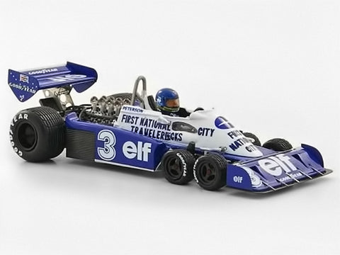 Tyrrell P34, 3rd Place Belgian GP 1977, #3 Ronnie Peterson