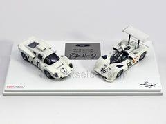 Chaparral Set #1: 1966 Chaparral 2D/2E, Signed by Jim Hall