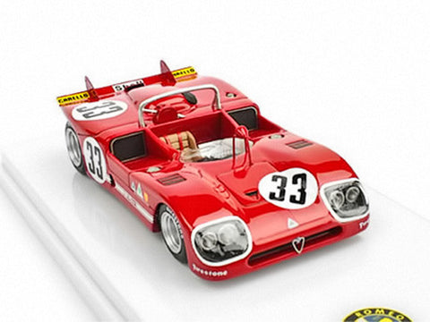 Alfa Romeo Tipo 33/3, Sebring 12 Hr 2nd Pl. 1971, #33 Rolf Stommelen